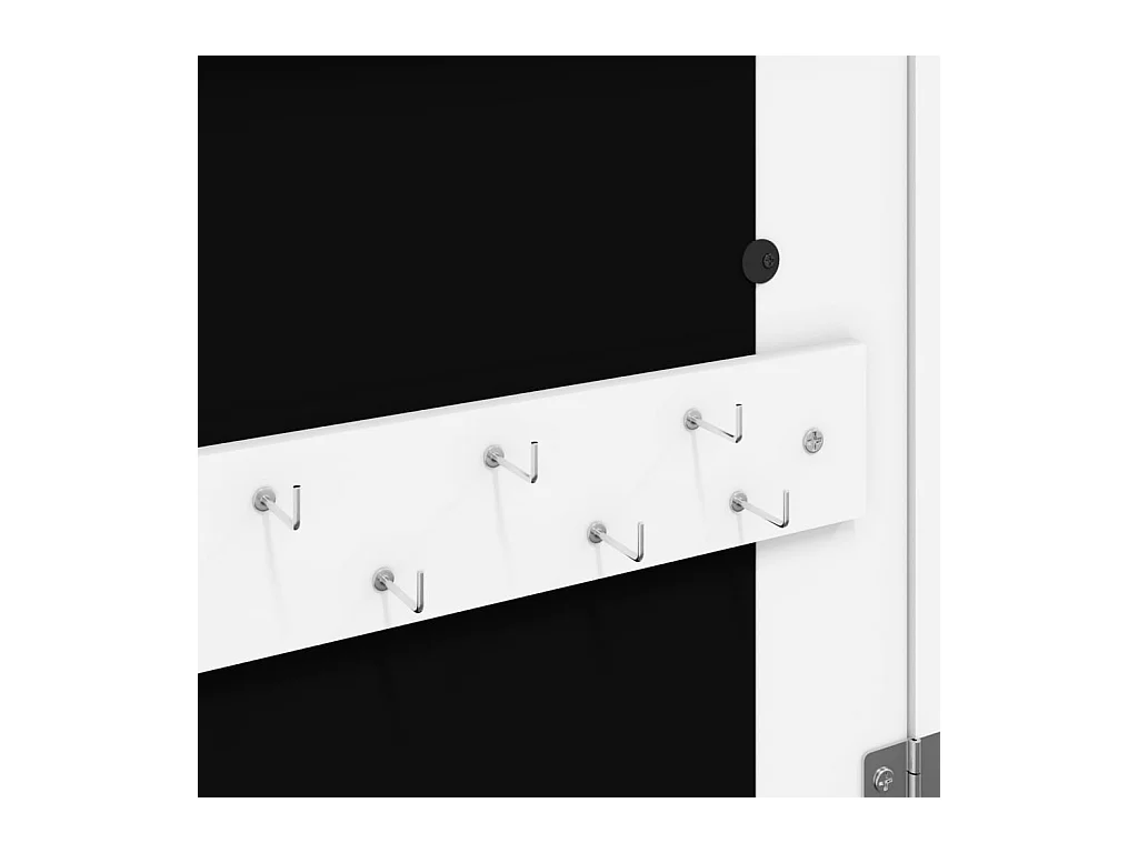 Joyero con espejo e iluminación de pared LED blanca