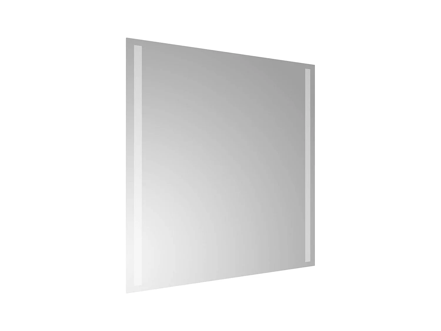 Miroir de salle de bain à LED 60x60 cm