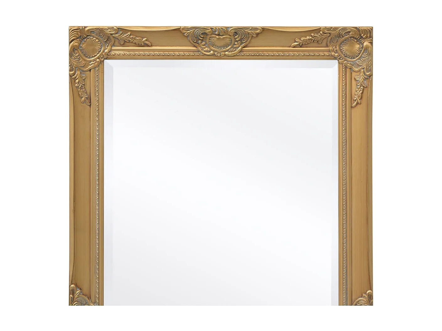Specchio da parete in stile barocco 100x50 cm Oro