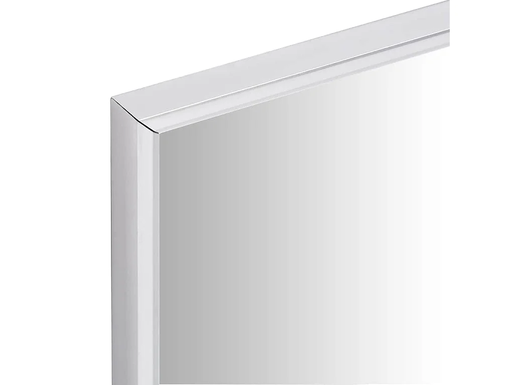 Silberner Spiegel 70x50 cm