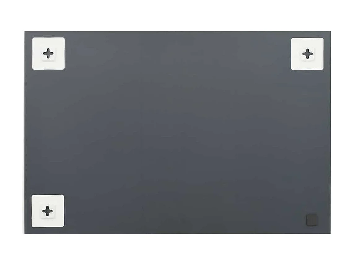 Specchio da parete 60 x 40 cm Rettangolare in Vetro