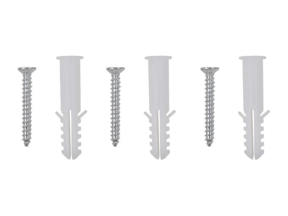 Specchio da parete 60 x 40 cm Rettangolare in Vetro