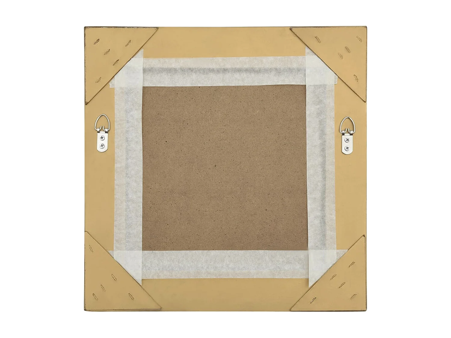 Espejo de pared estilo barroco 40x40 cm Dorado