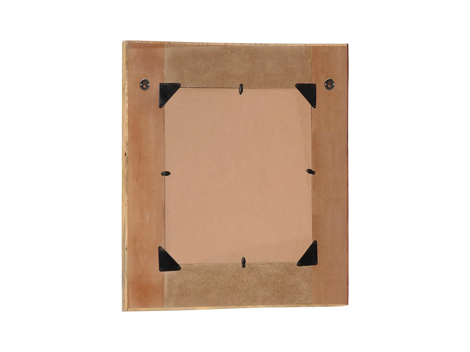 Wandspiegel Massief gerecycled hout 60 x 60 cm