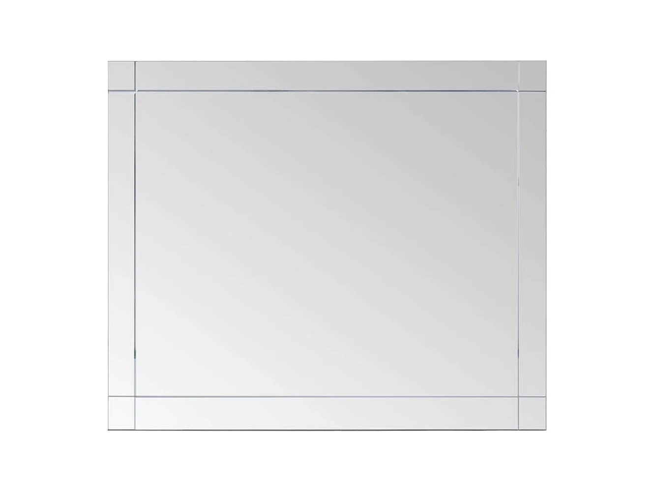 Wandspiegel 80x60 cm Glas