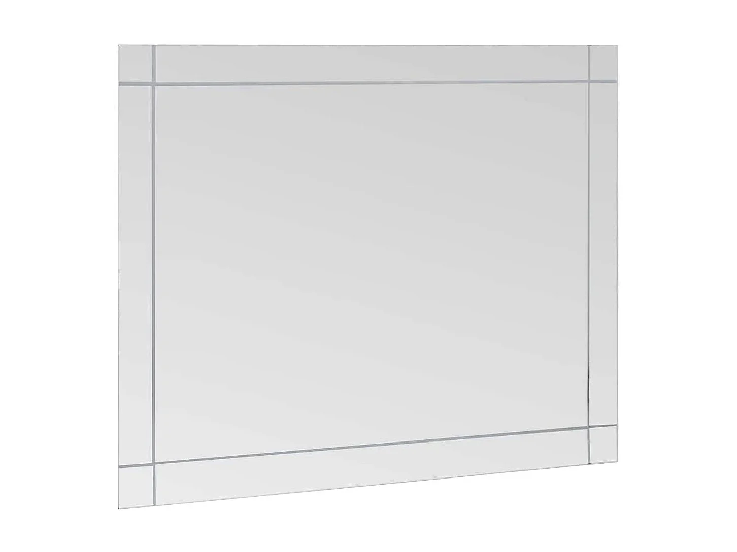 Specchio da parete 80x60 cm Vetro