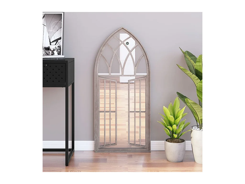 Miroir Sable 100x45 cm Fer pour utilisation à l'intérieur