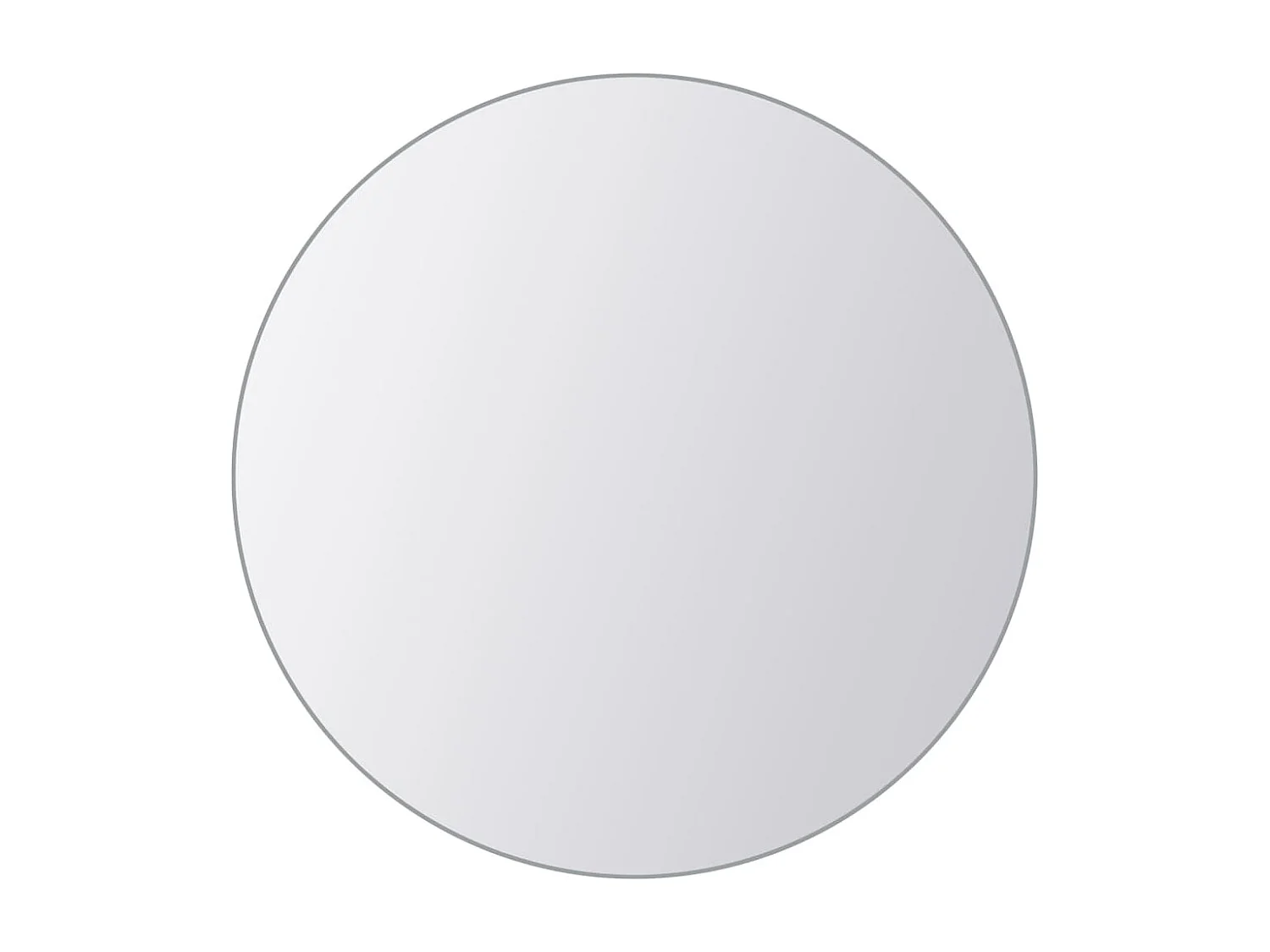 Azulejo de espejo de 8 piezas de vidrio redondo