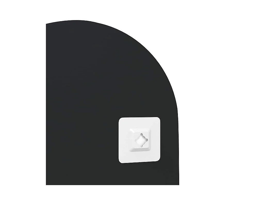 Specchio da parete 35x80 cm Vetro ovale