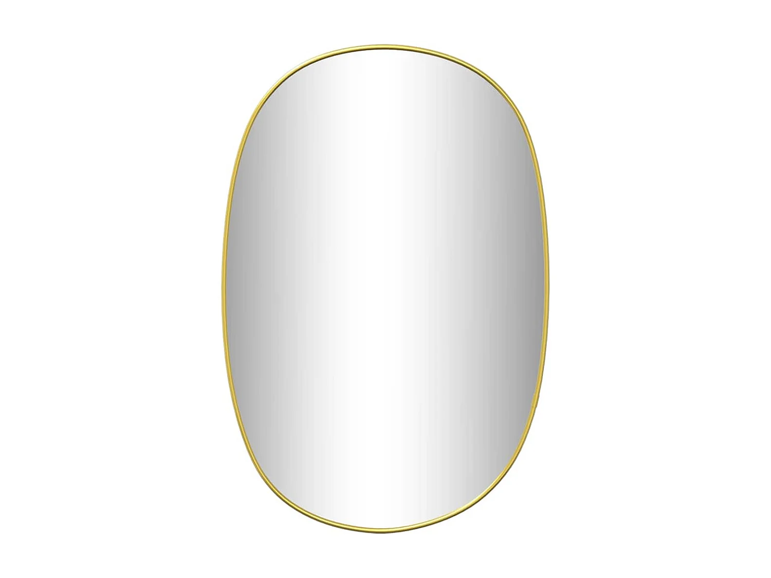 Miroir mural Doré 50x35 cm