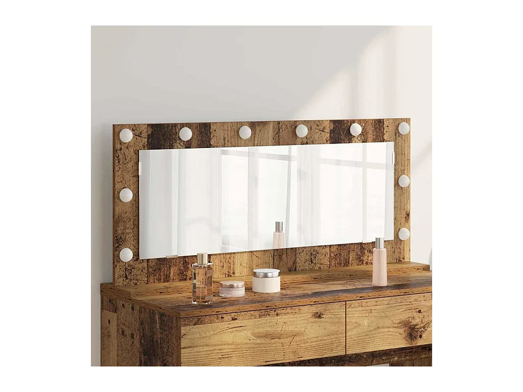 Miroir de vanité avec miroir Bois Ancien 100 x 45 x 18 cm