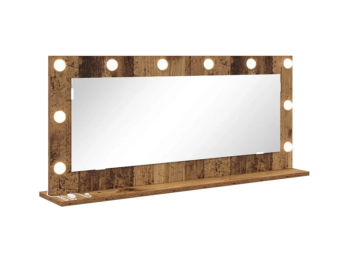 Miroir de vanité avec miroir Bois Ancien 100 x 45 x 18 cm
