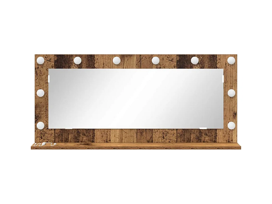 Miroir de vanité avec miroir Bois Ancien 100 x 45 x 18 cm