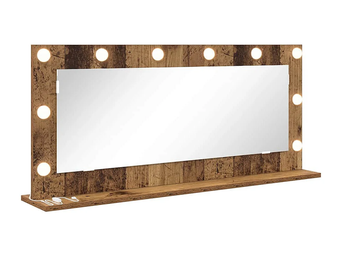 Miroir de vanité avec miroir Bois Ancien 100 x 45 x 18 cm