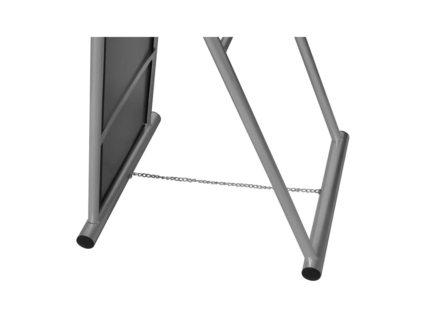Rechthoekige vrijstaande spiegel in volledige lengte, grijs