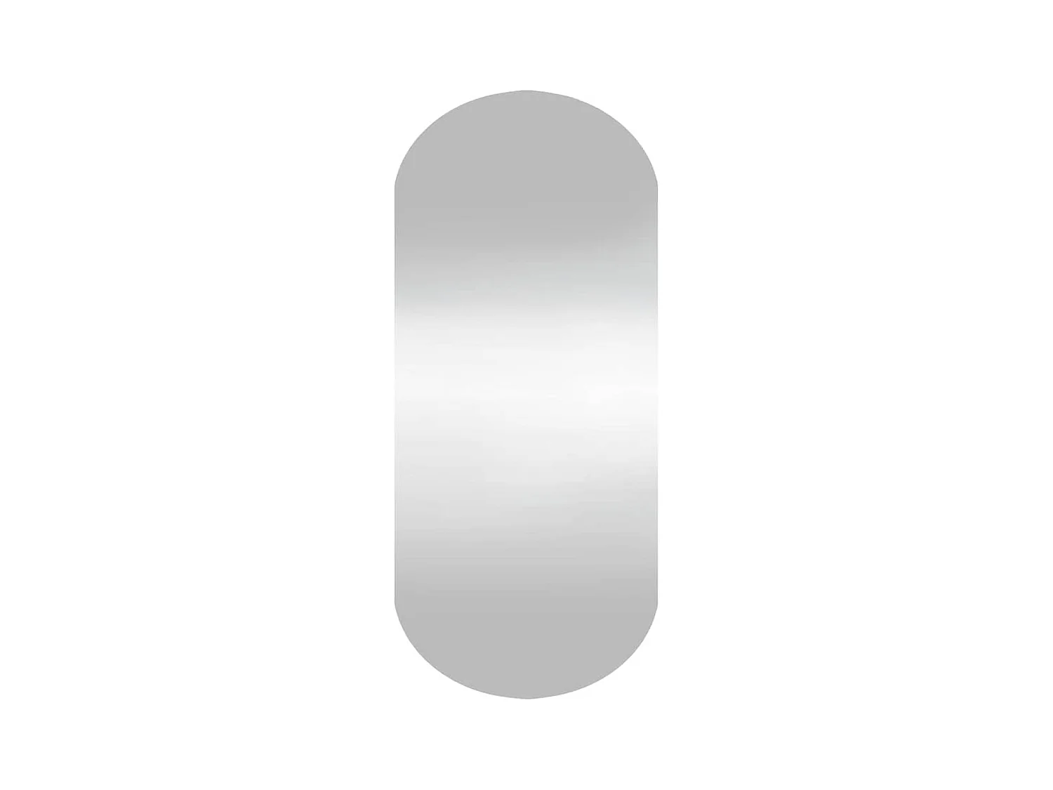 Wandspiegel 25x60 cm Ovaal glas