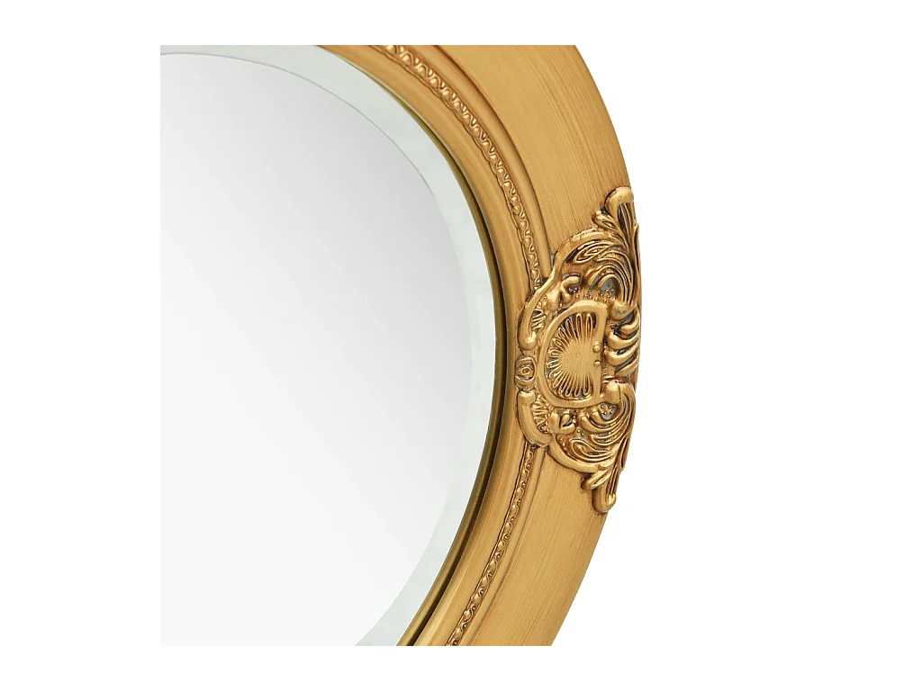 Specchio da parete in stile barocco 50 cm Oro
