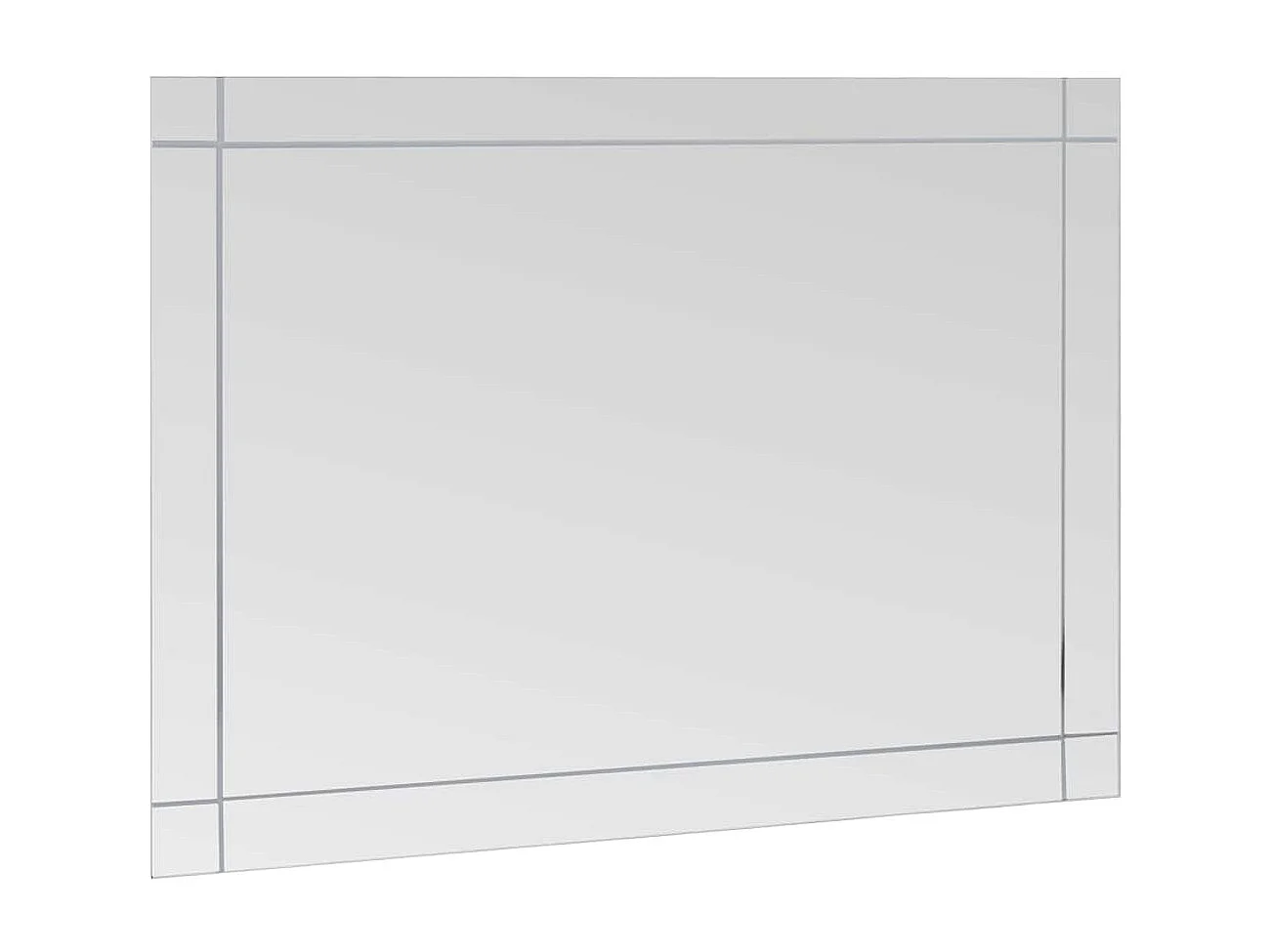 Miroir mural 60x50 cm Verre