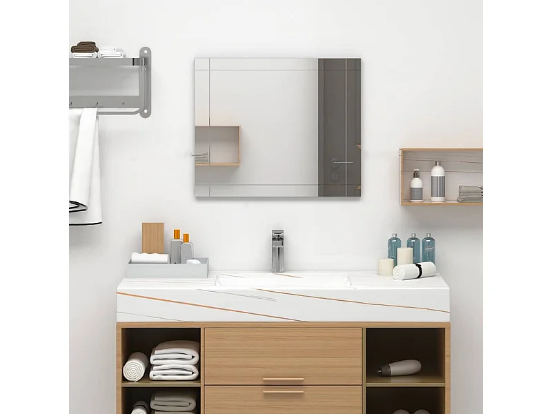 Miroir mural 60x50 cm Verre