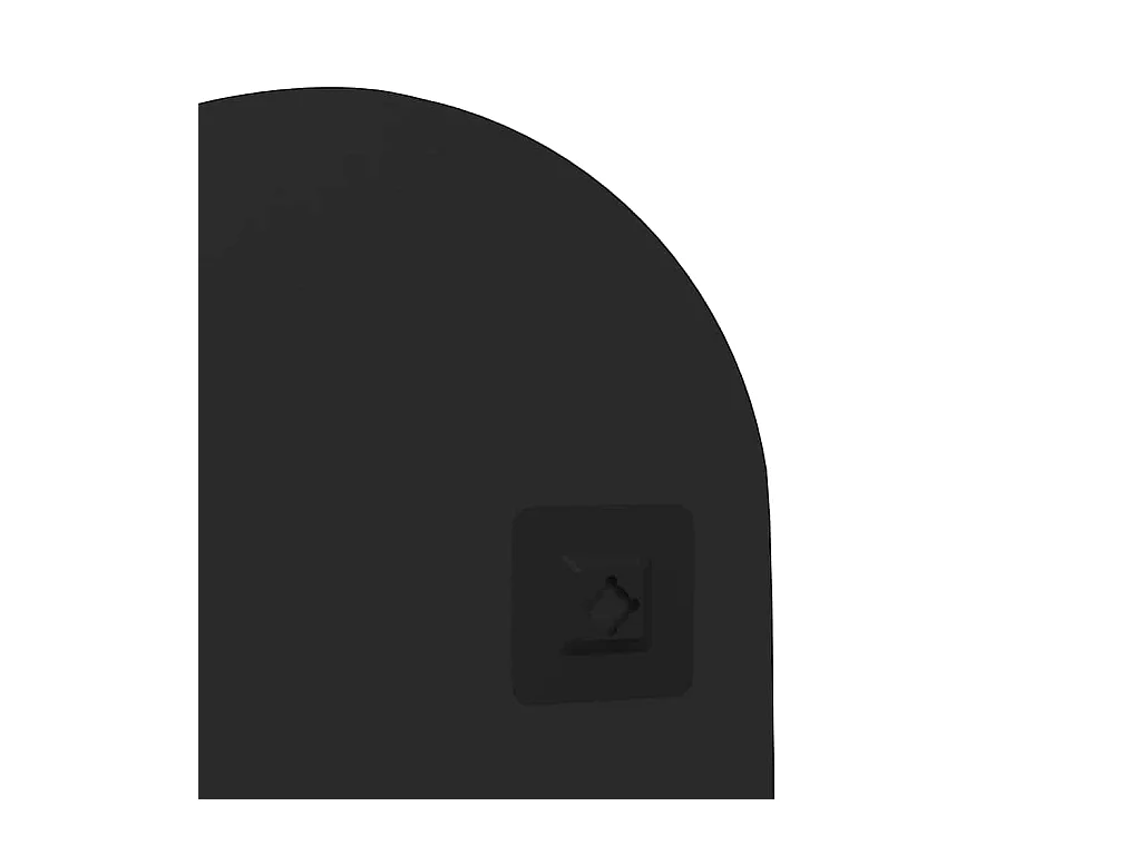 Wandspiegel met LED-verlichting 35x80 cm ovaal glas