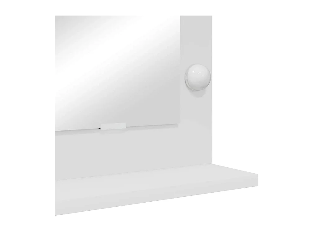 Kaptafelspiegel met LED-verlichting Wit 100 x 45 x 18 cm