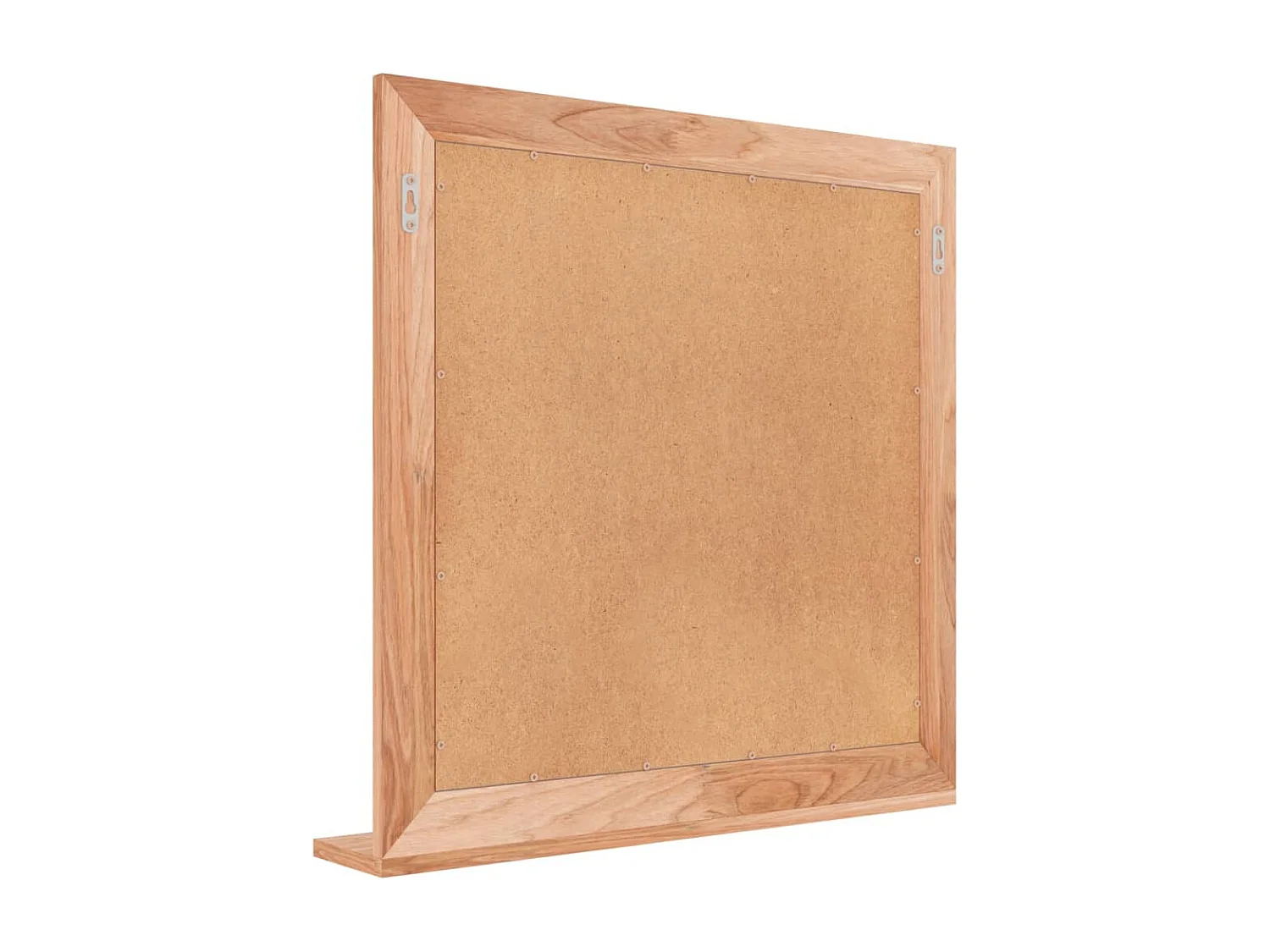 Specchio da parete 55x55 cm Legno massello di noce