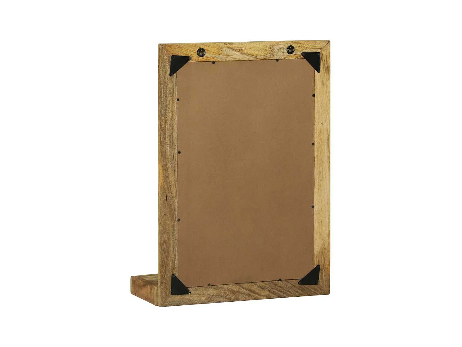 Miroir de salle de bain Marron Bois Mango Solide et Brut