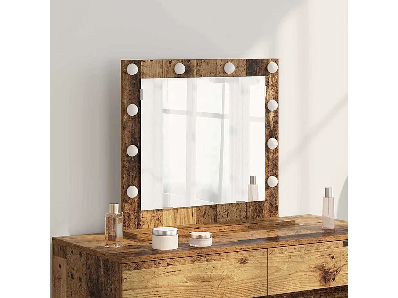 Miroir de vanité avec miroir Bois Ancien 60 x 55 x 18 cm