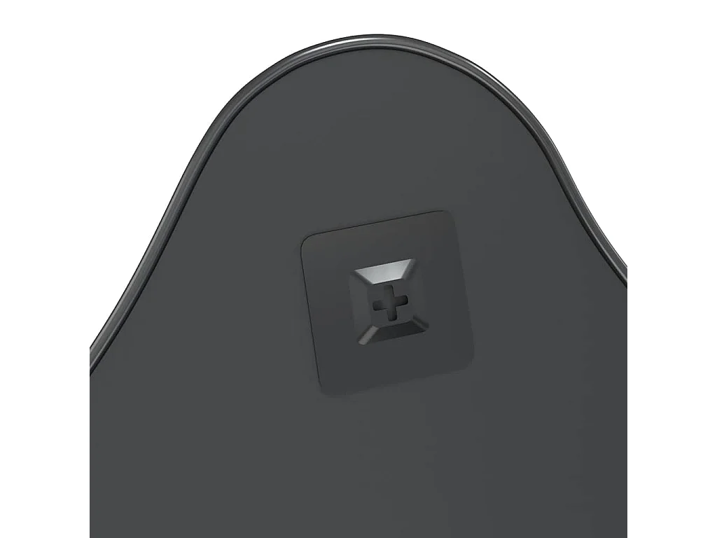 Miroir mural Noir 50x40 cm