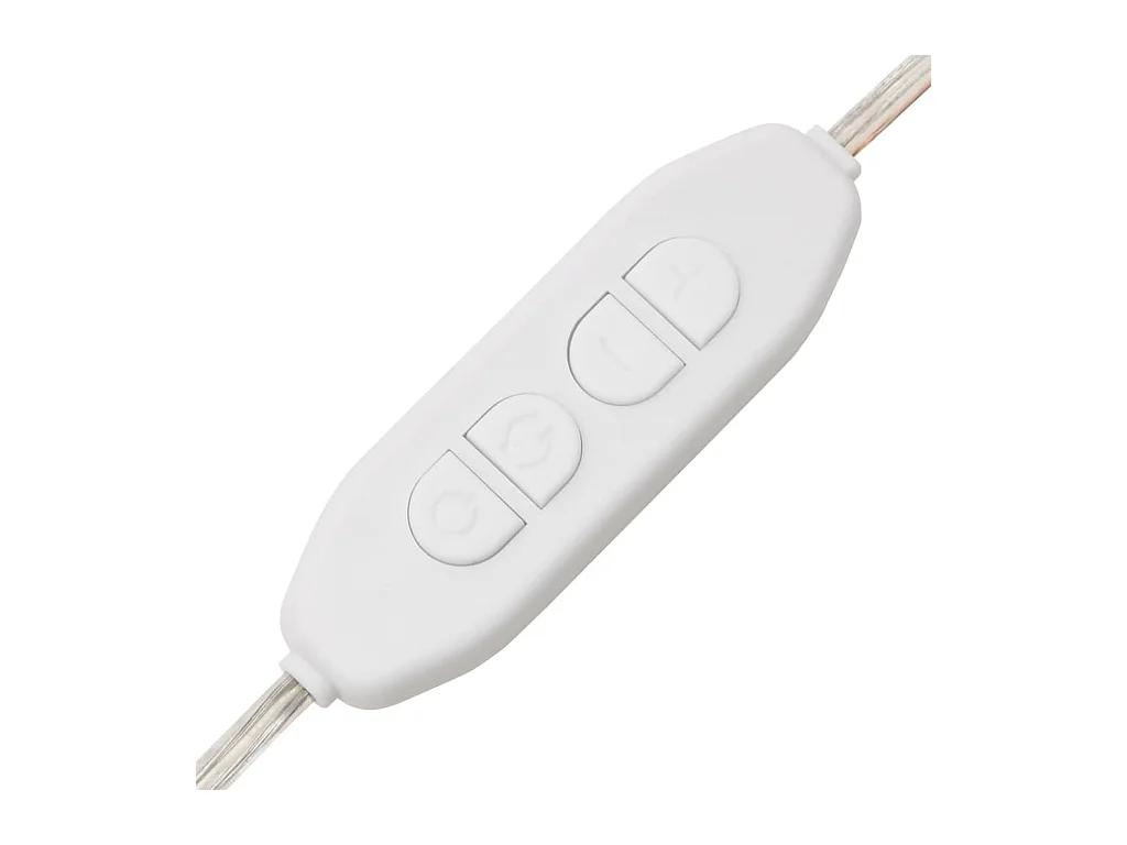 Specchio da parete con luci LED 25x60 cm vetro ovale