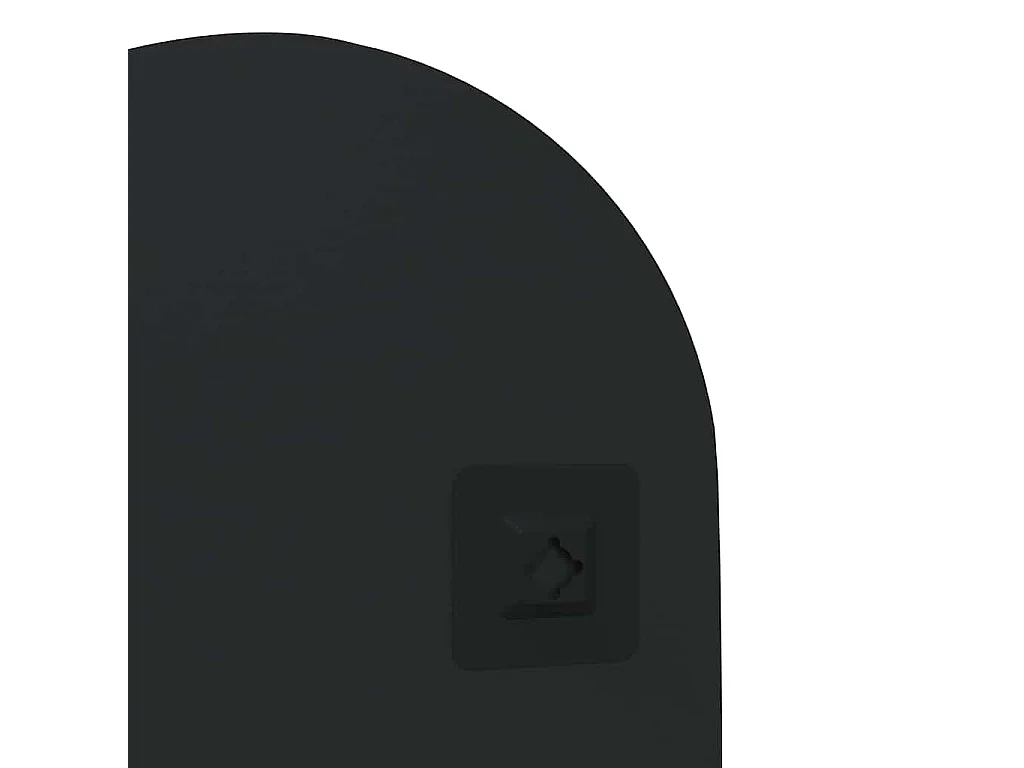 Specchio da parete con luci LED 20x50 cm vetro ovale