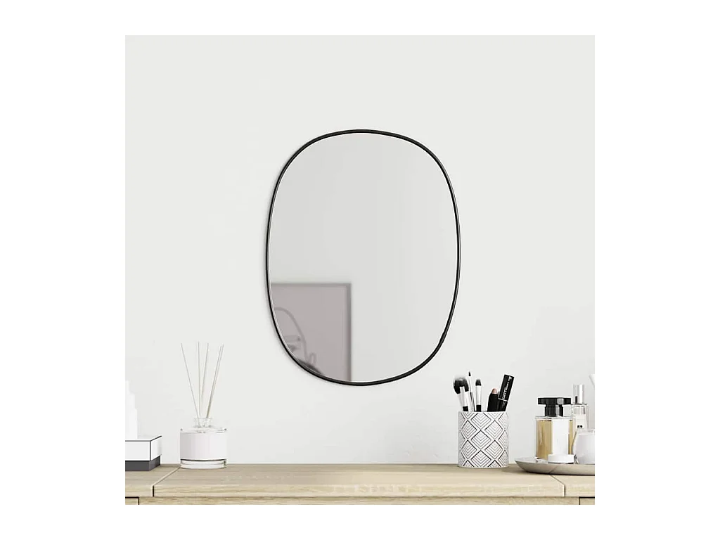 Miroir mural Noir 40x30 cm