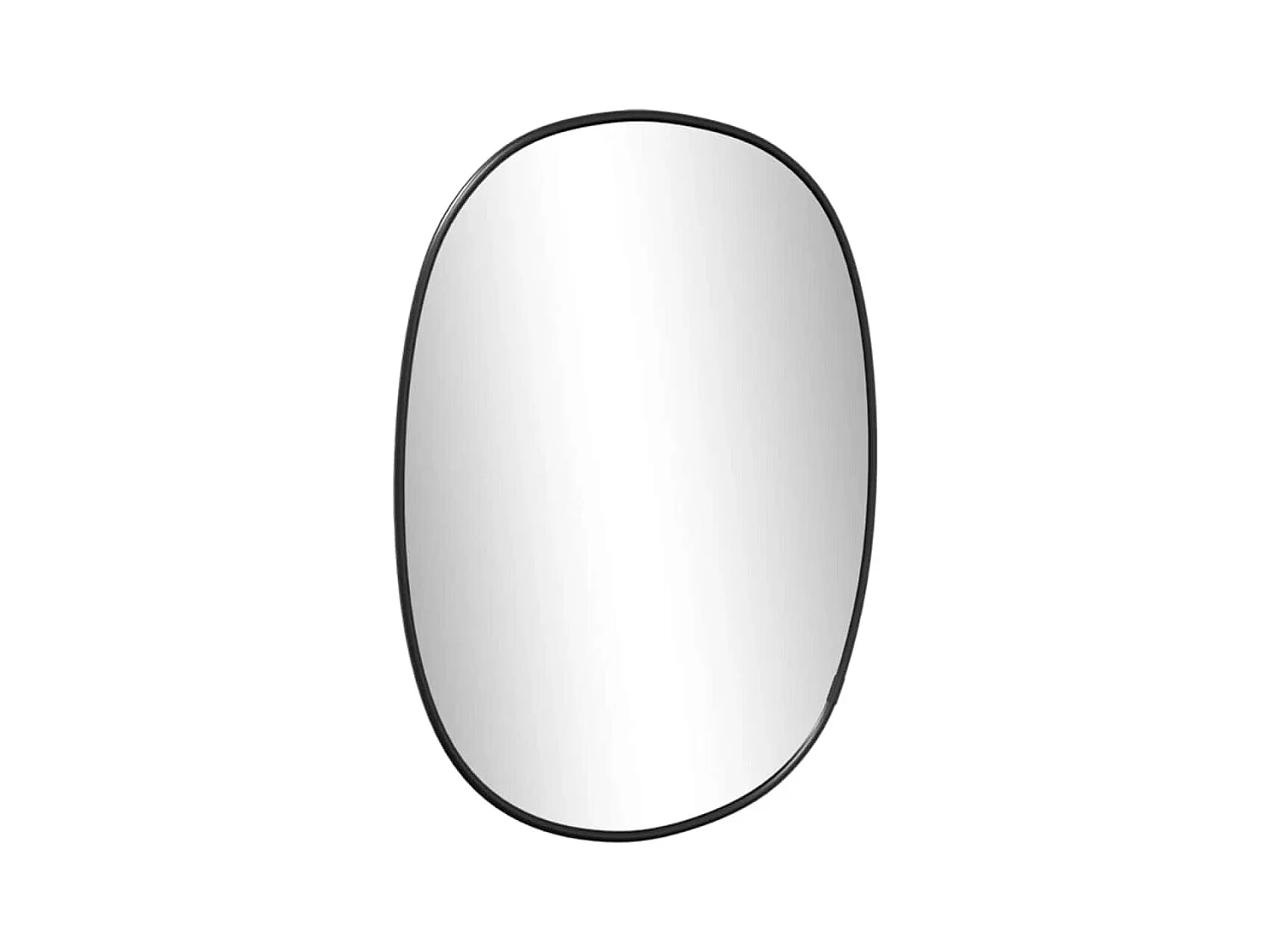 Miroir mural Noir 40x30 cm