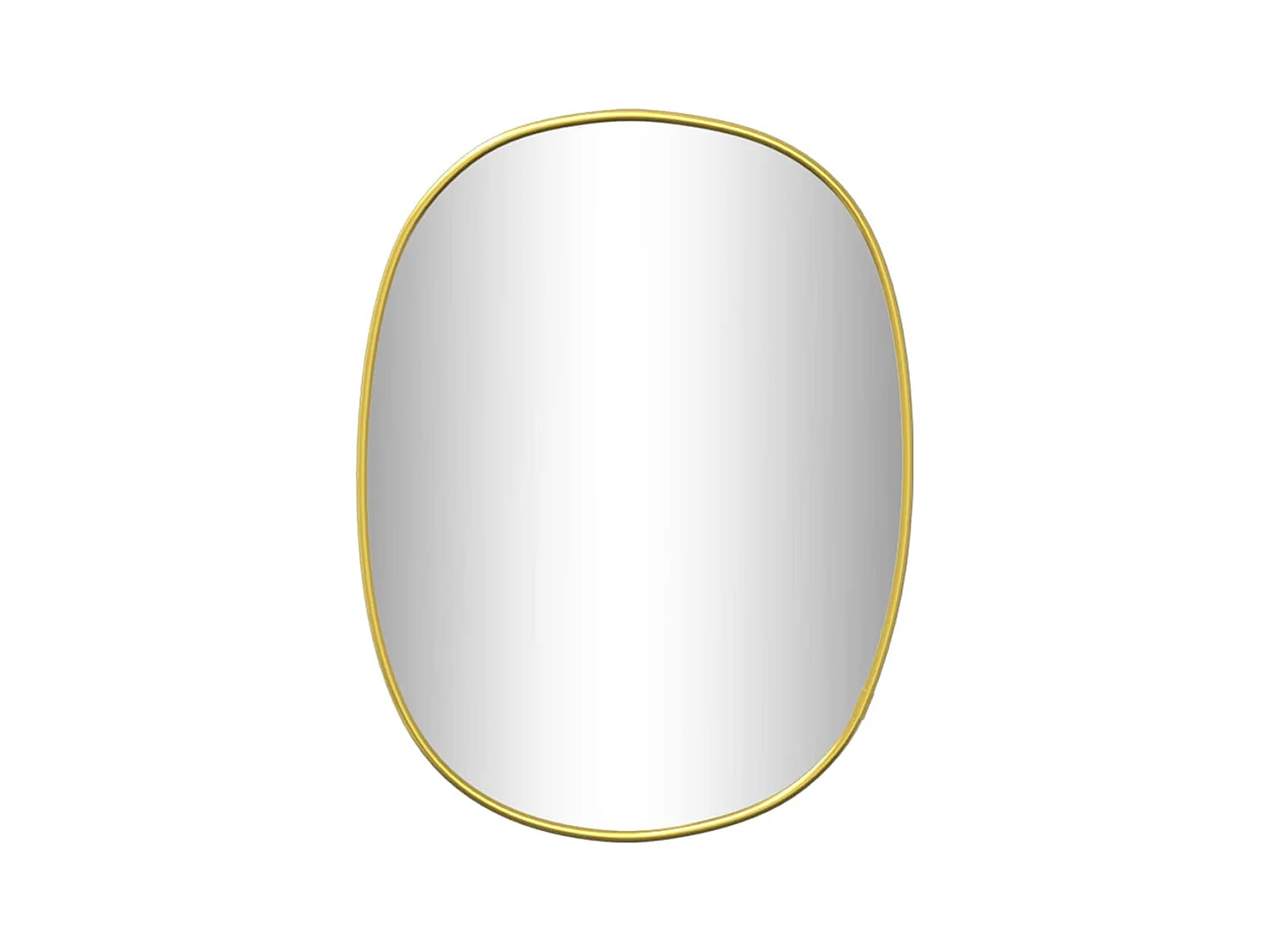 Miroir mural Doré 30x25 cm