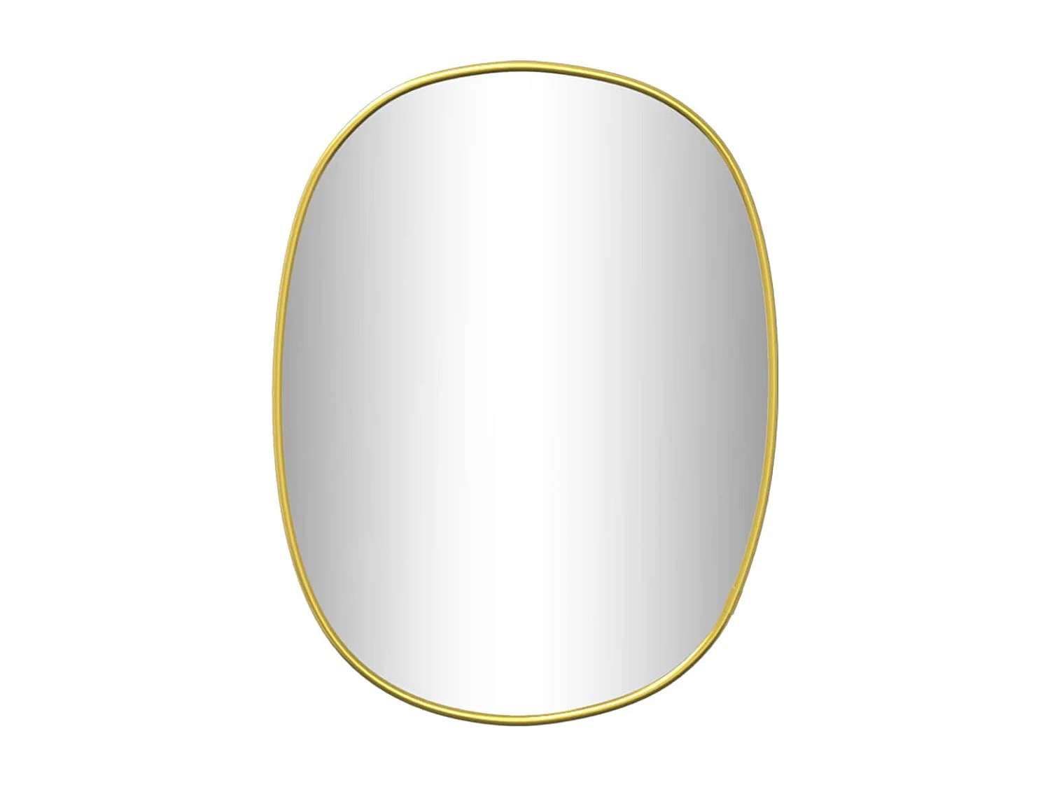 Miroir mural Doré 30x25 cm