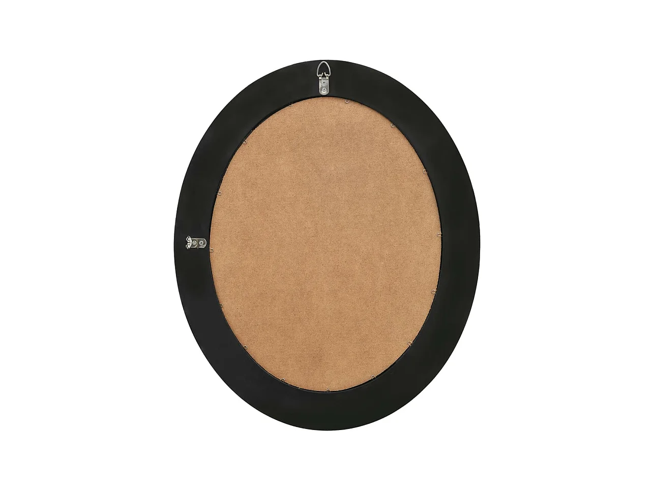 Espejo de pared estilo barroco 50x60 cm negro