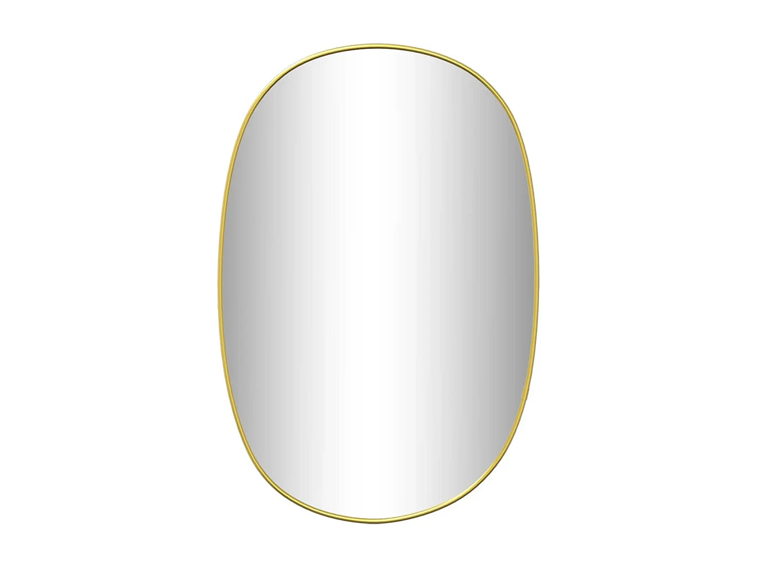 Miroir mural Doré 60x40 cm