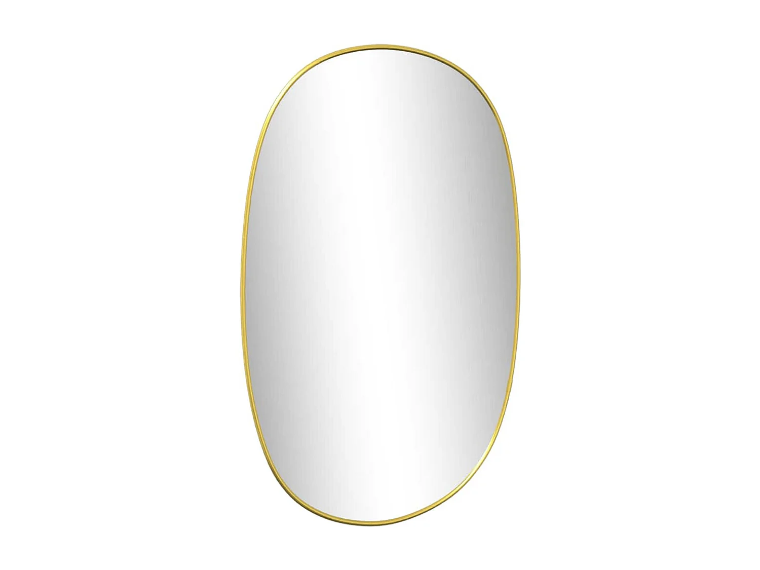 Miroir mural Doré 60x40 cm