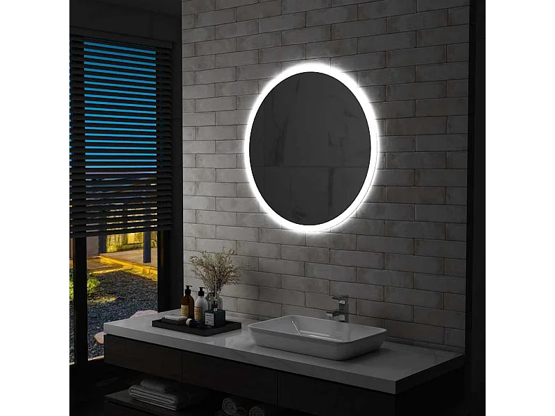 Espejo de baño LED 80 cm