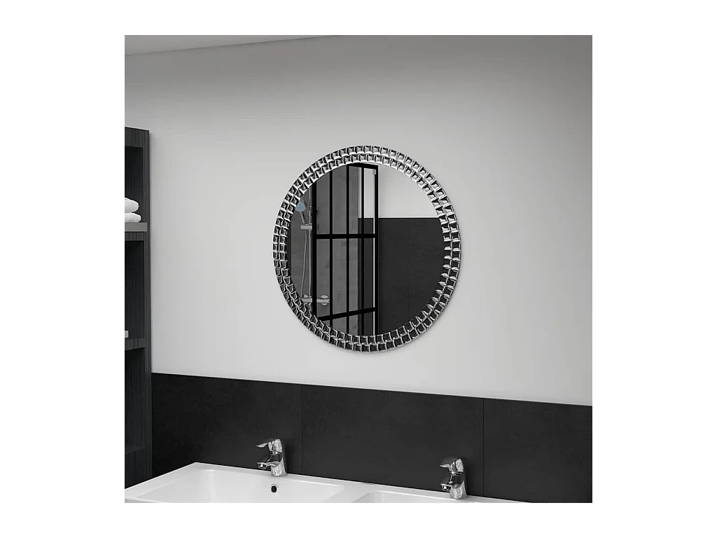 Specchio da parete 60 cm Vetro temperato