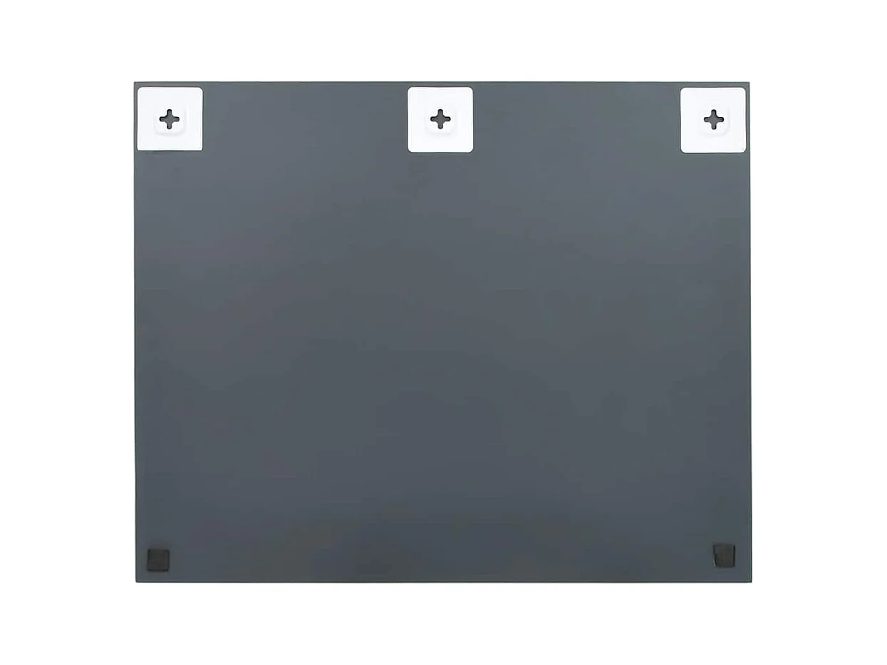 Rahmenloser Wandspiegel mit LED-Beleuchtung, rechteckig, Glas