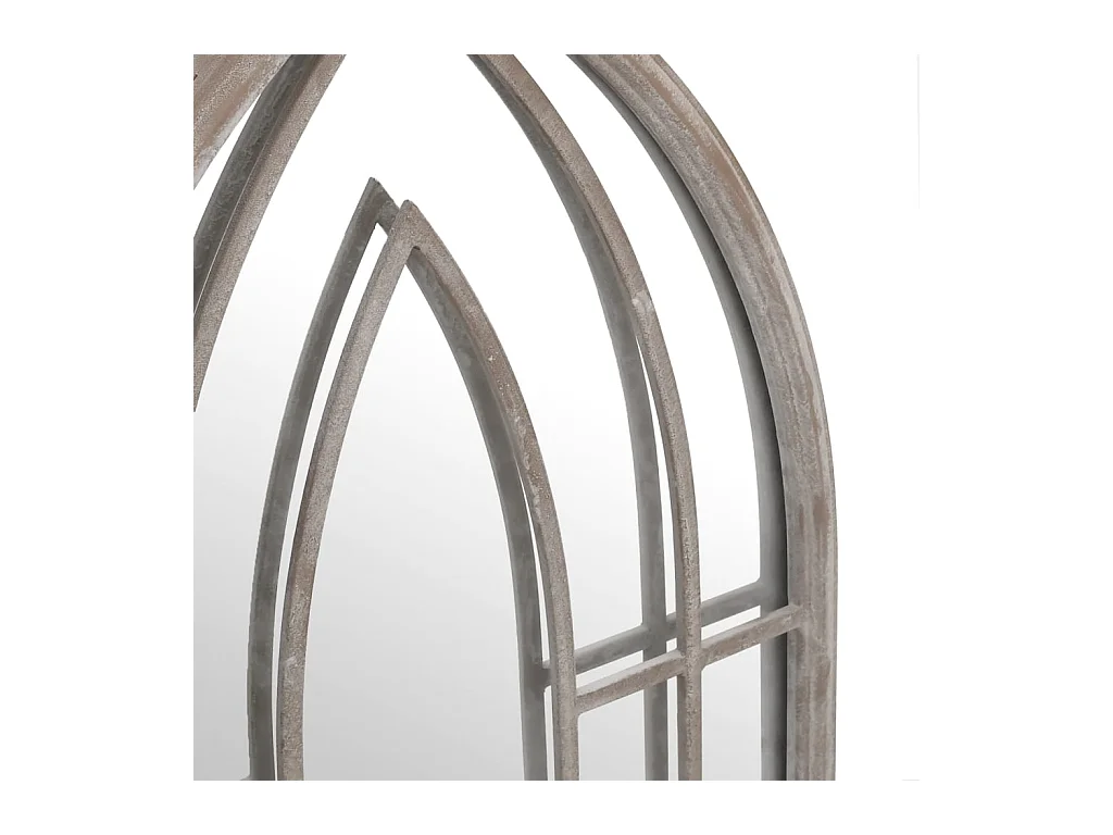 Miroir de jardin Sable 100x45cm Fer pour utilisation extérieure