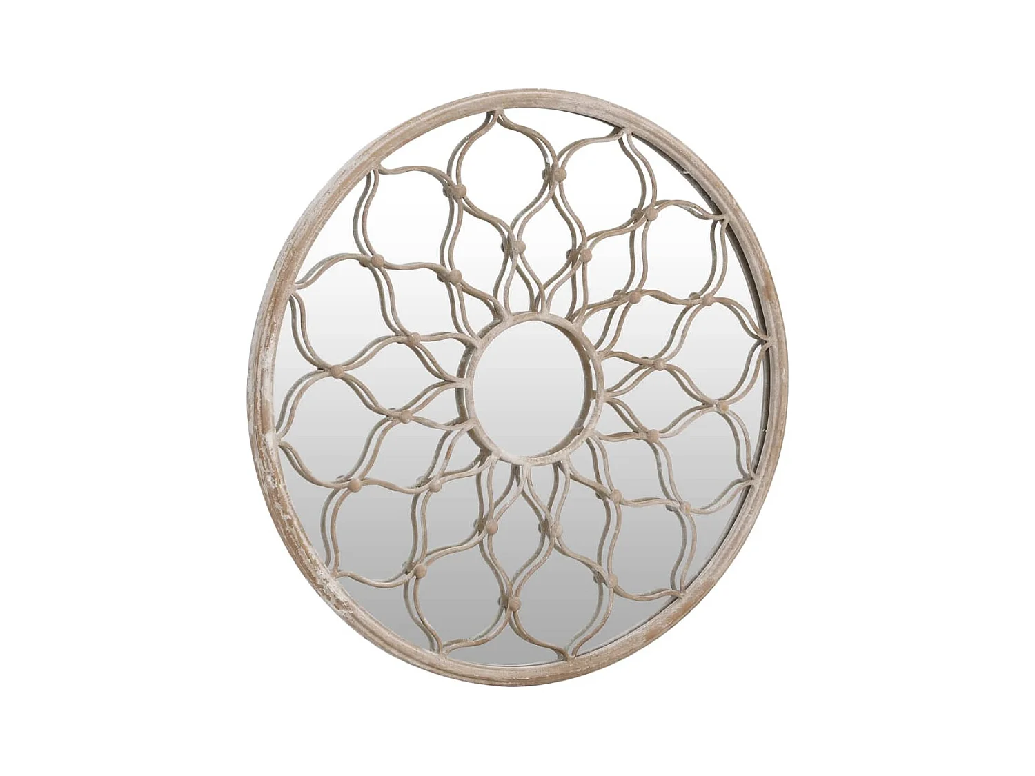 Miroir de jardin Sable 40x3 cm Fer Rond utilisation extérieure