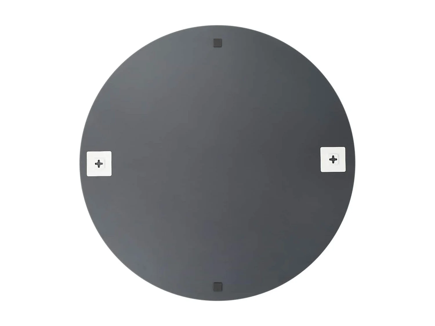 Specchio da parete in vetro rotondo da 50 cm