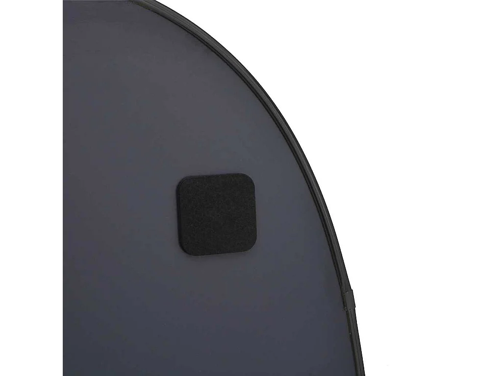 Miroir mural Noir 70x45 cm