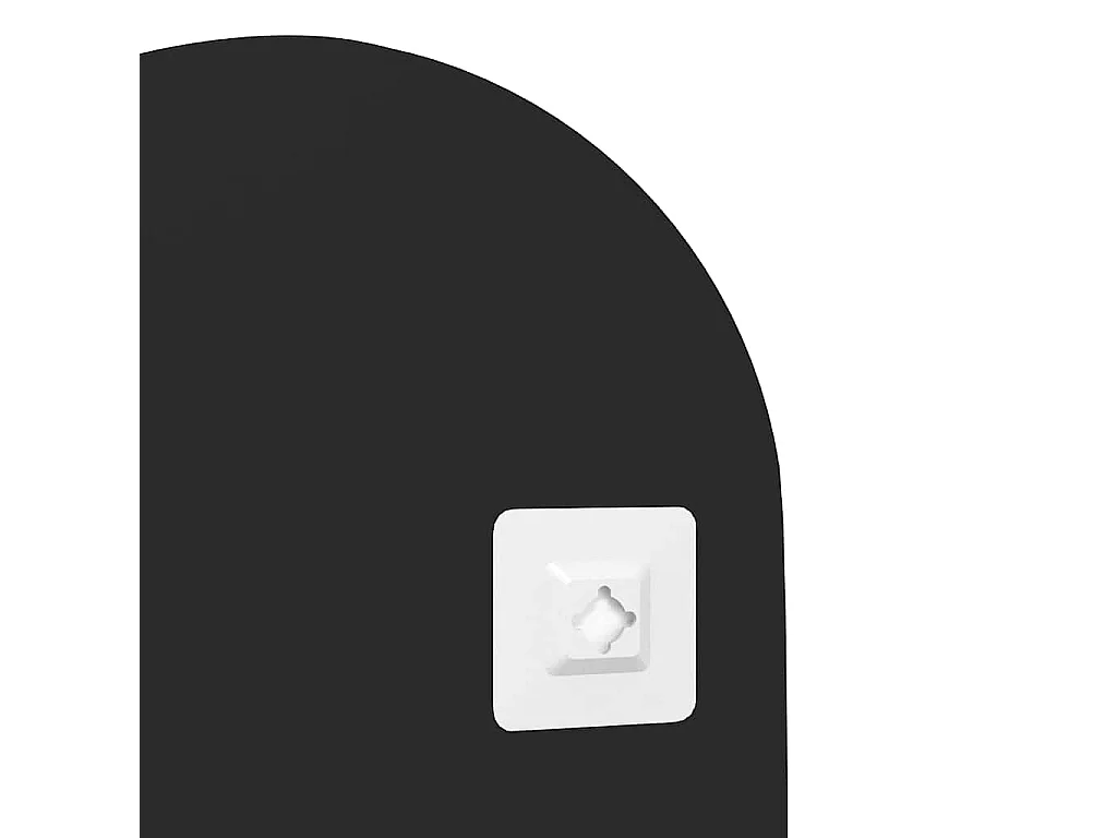 Specchio da parete 40x90 cm Vetro ovale