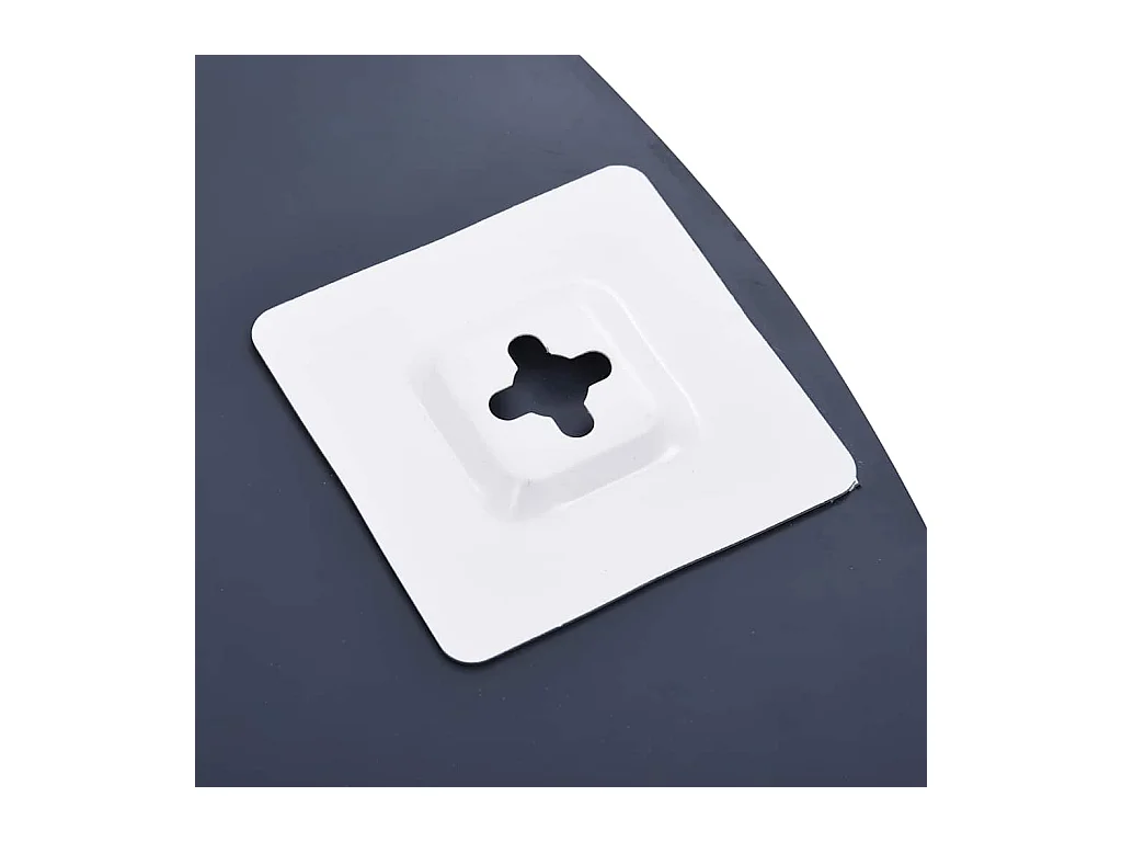 Wandspiegel met 5 planken Zilver 50 x 60 cm