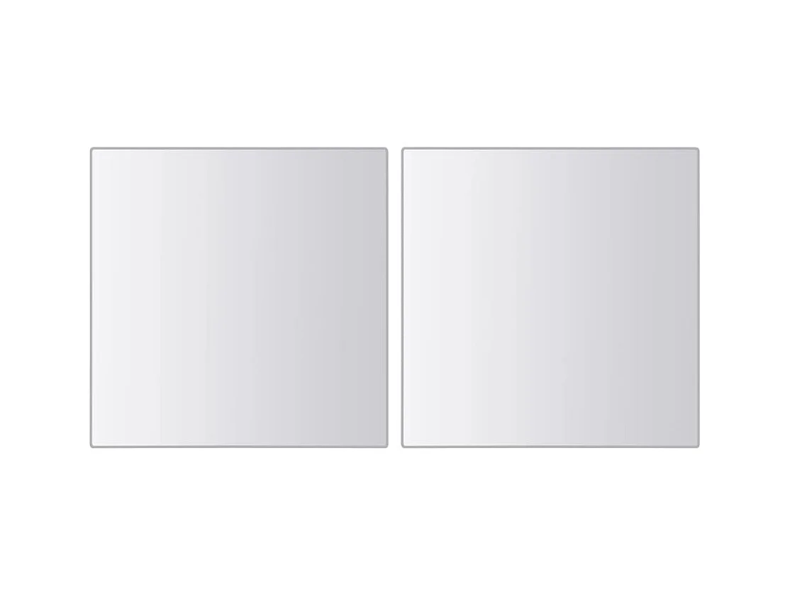 Spiegeltegels 48 stuks Vierkant Glas