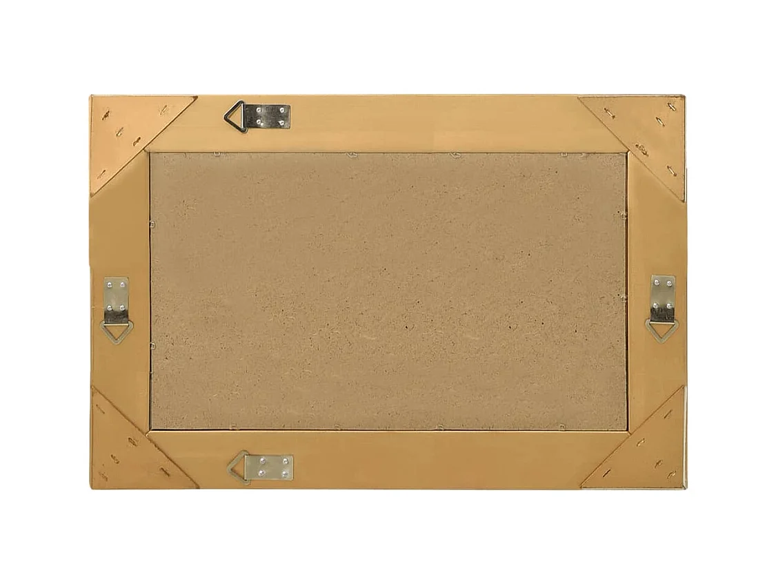 Espejo de pared estilo barroco 60x40 cm Dorado