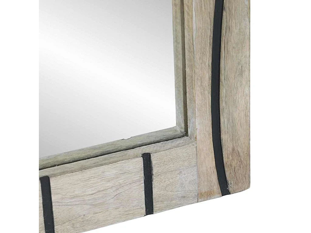 Miroir de salle de bain Marron, argent 50 x 70 x 30 cm